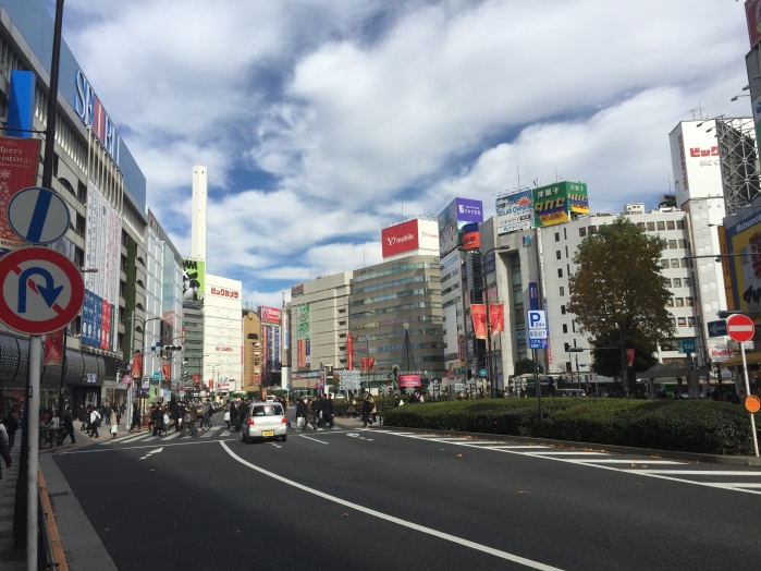 View from Ikebukuro Station