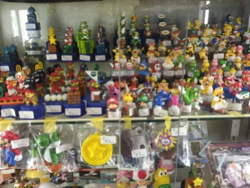 This is just a sampling of Nintendo goods in Akiba