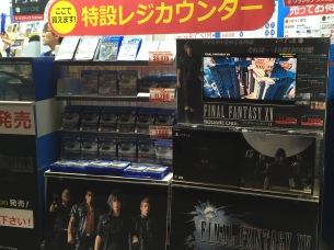 Final Fantasy XV came out that day in Japan!